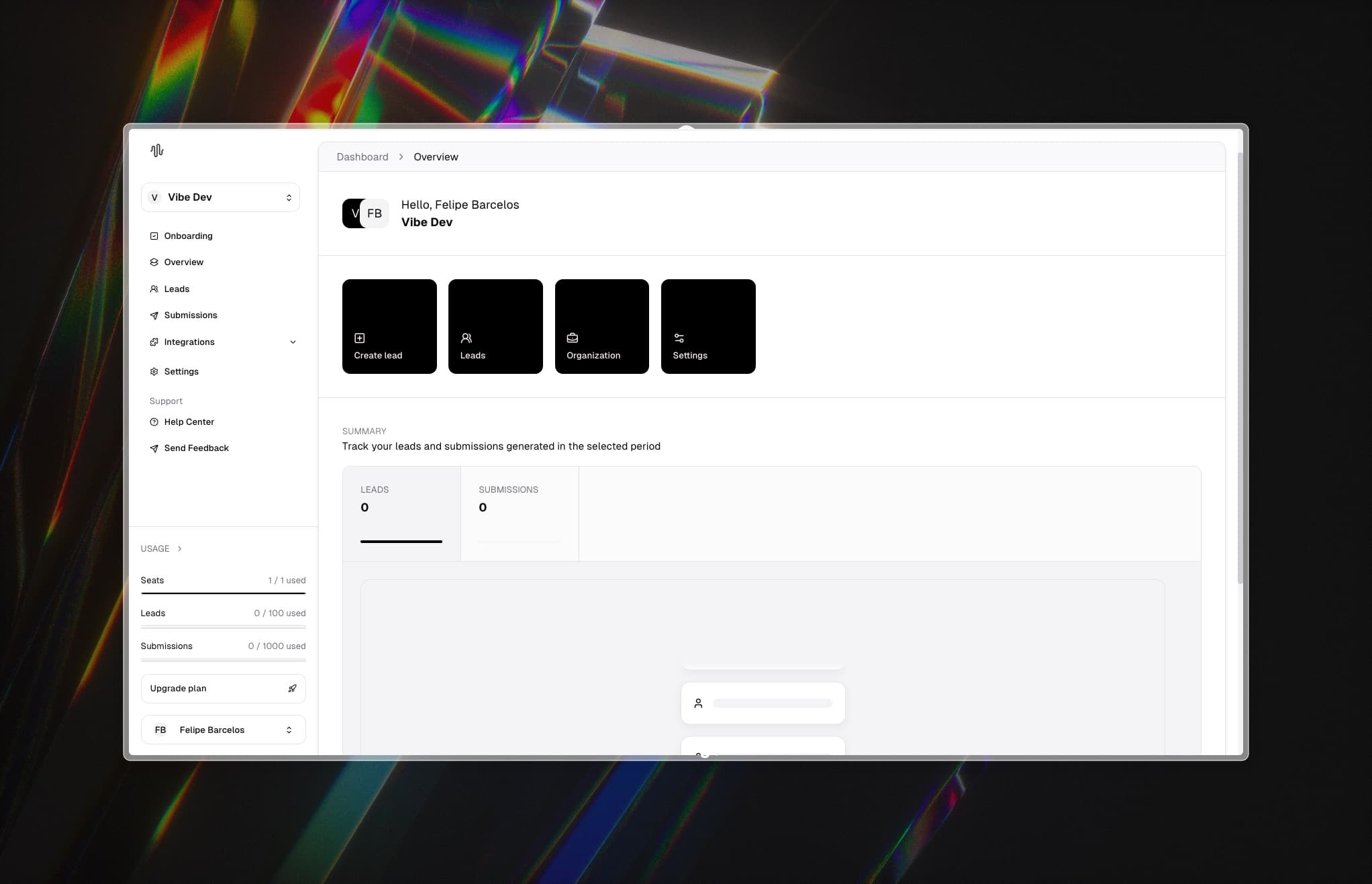 Dashboard do Nagaflow - Método GTD
